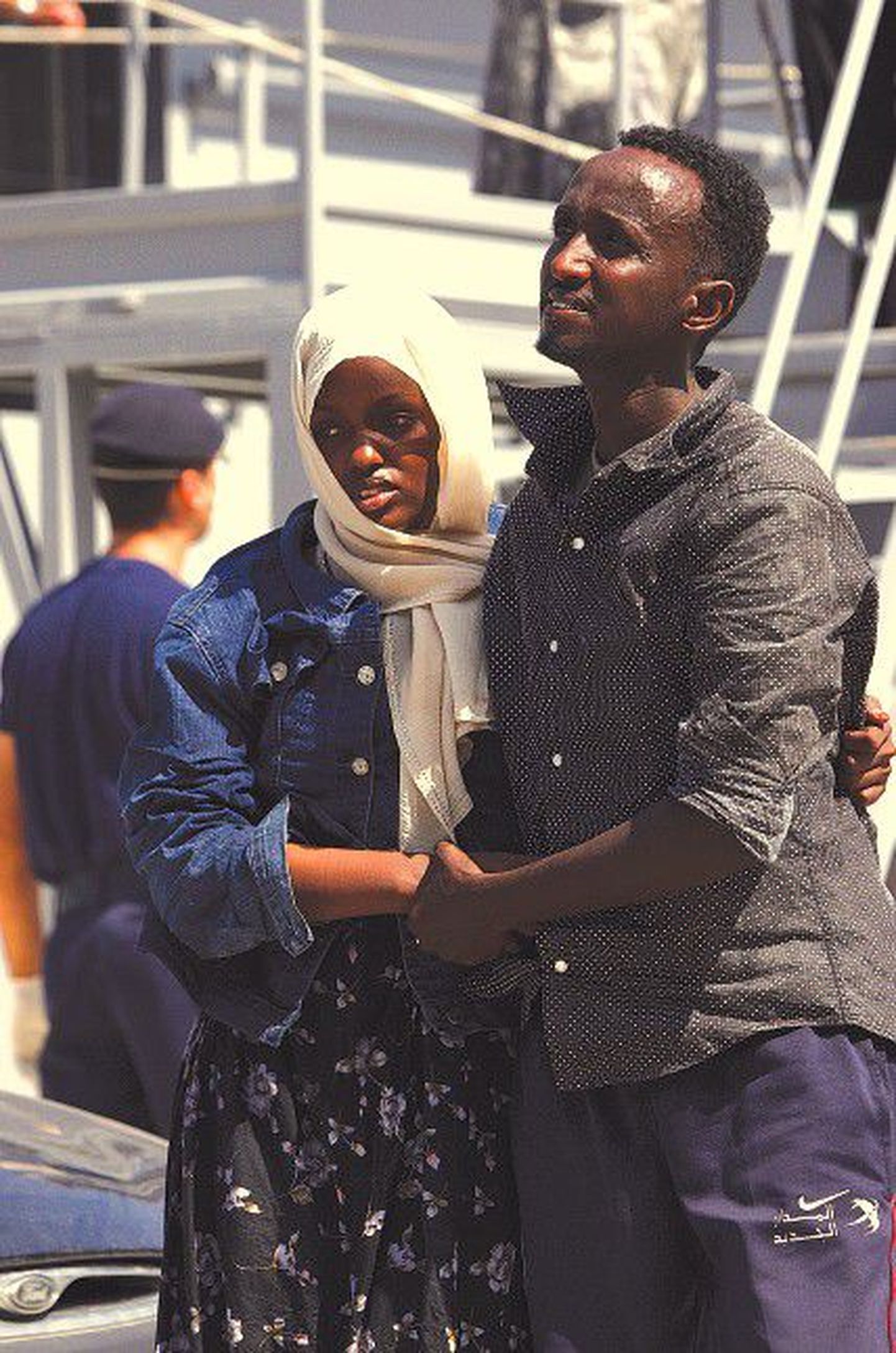 Африканские беженцы.Иллюстративное фото.