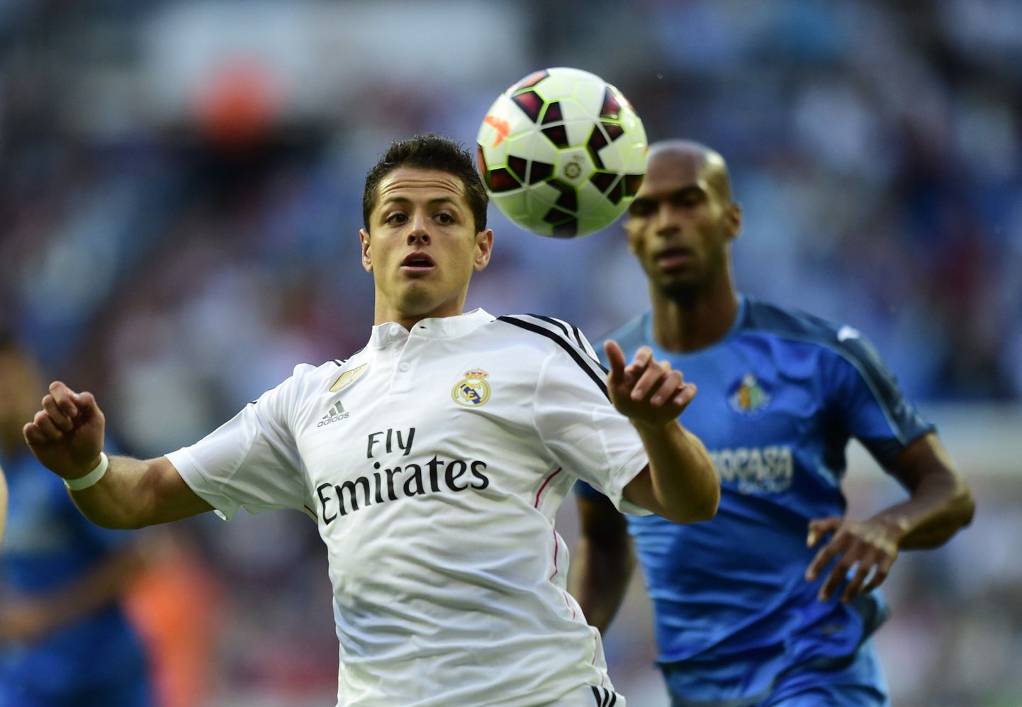 Javier Hernandez Real Madridi särgis