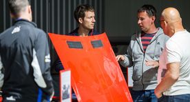 Oleg Gross võõrustas neljakordset ralli maailmameistrit Sebastien Ogier'd