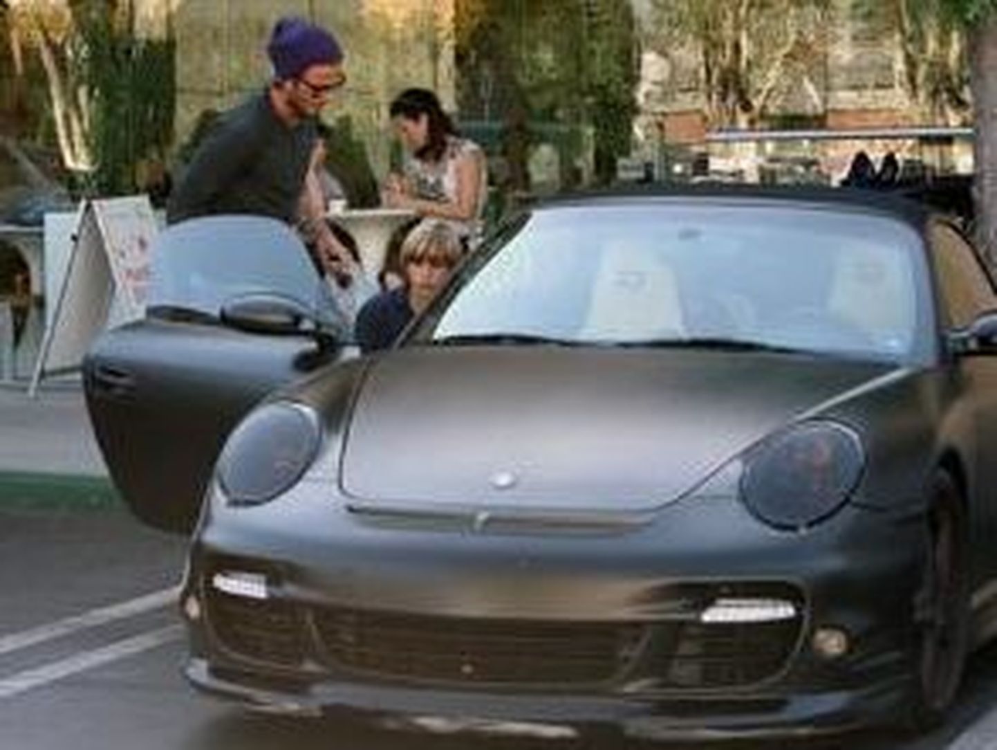 David Beckhami Porsche