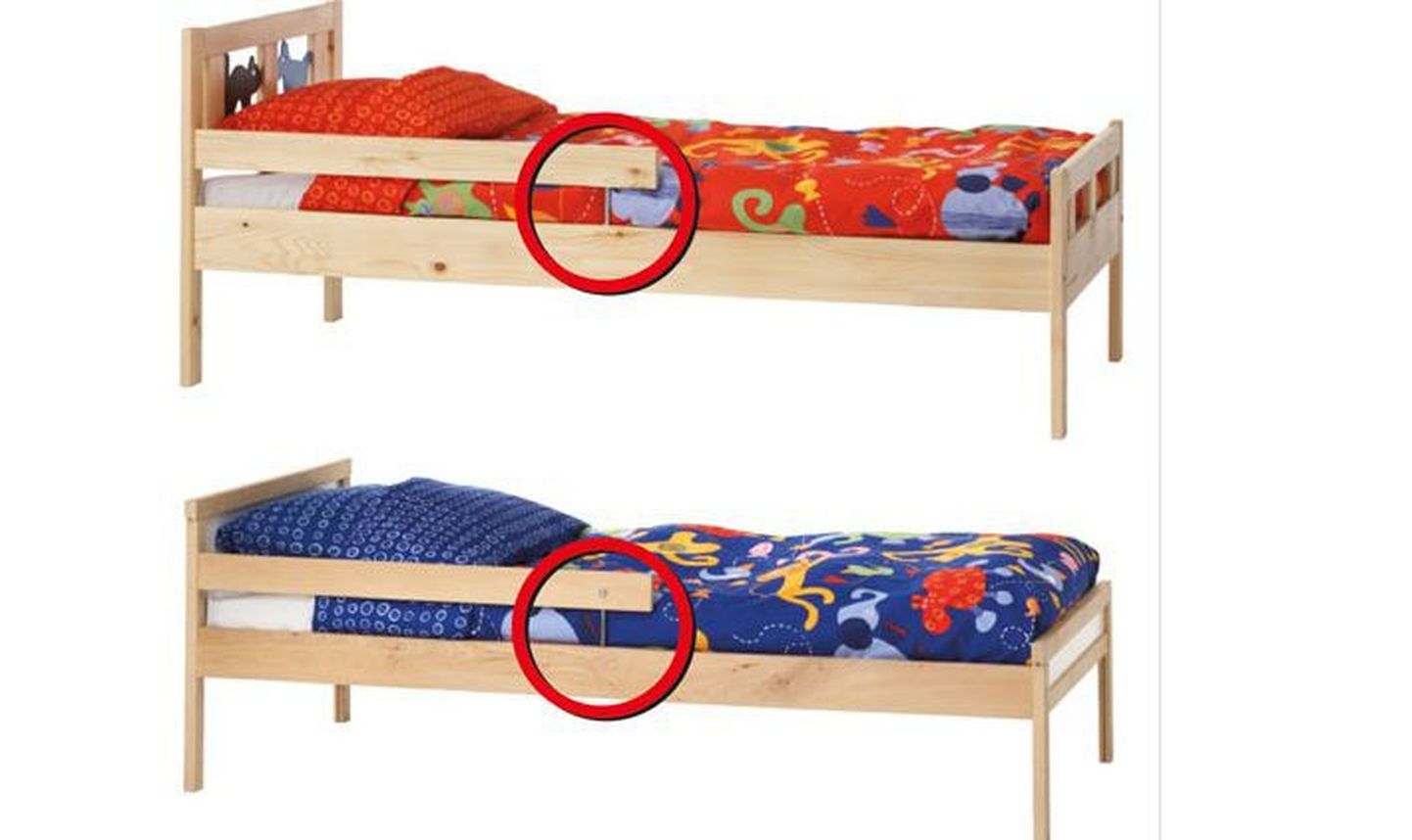 Lastele ohtlikud IKEA voodid.