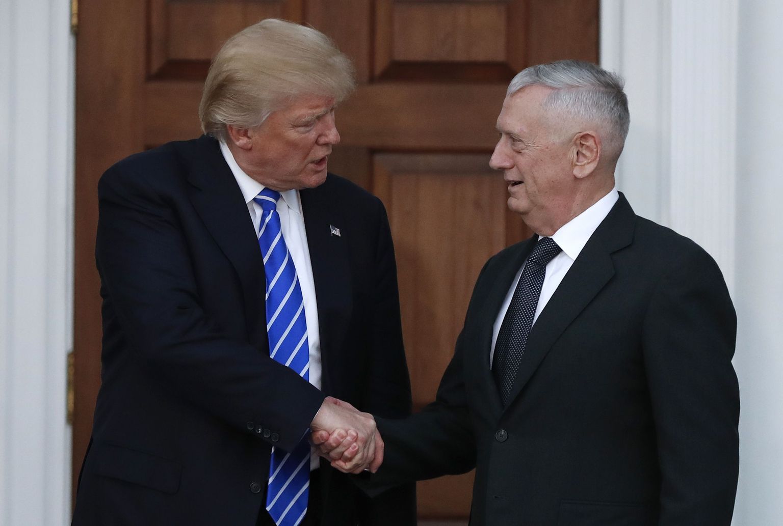 Дональд Трамп и Джеймс Мэттис.
