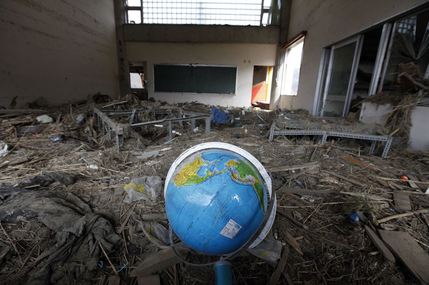 Tsunamis rängalt kannatada saanud Okawa algkool Ishinomakis