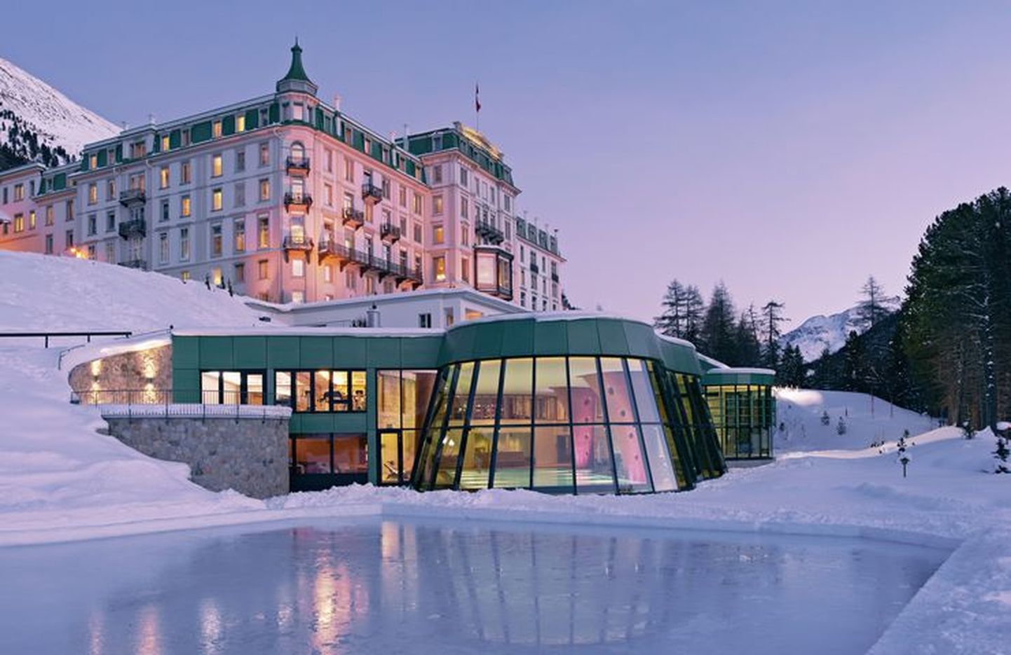 Лучший отель этого года - Grand Hotel Kronenhof, Понтрезина, Швейцария
