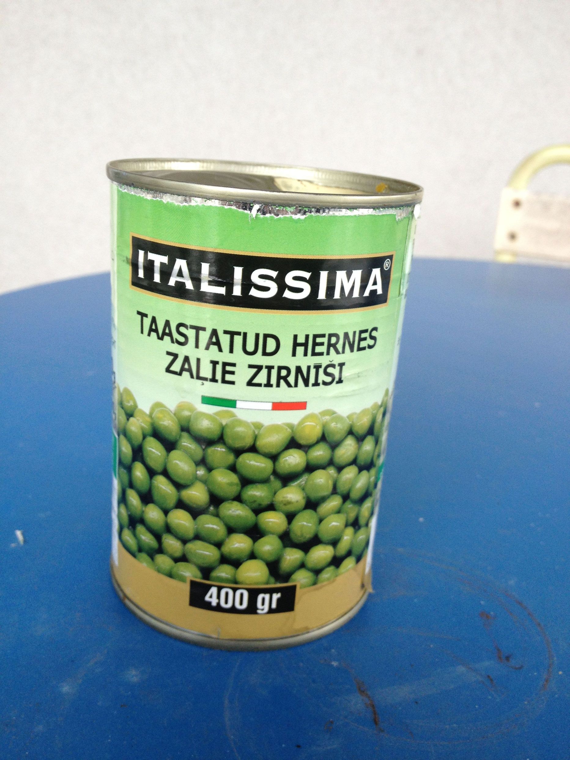Taastatud herned.