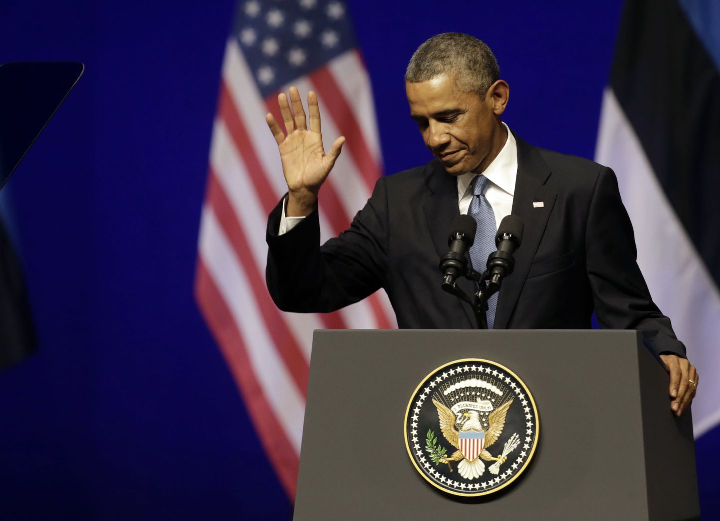 USA president Barack Obama Tallinnas.