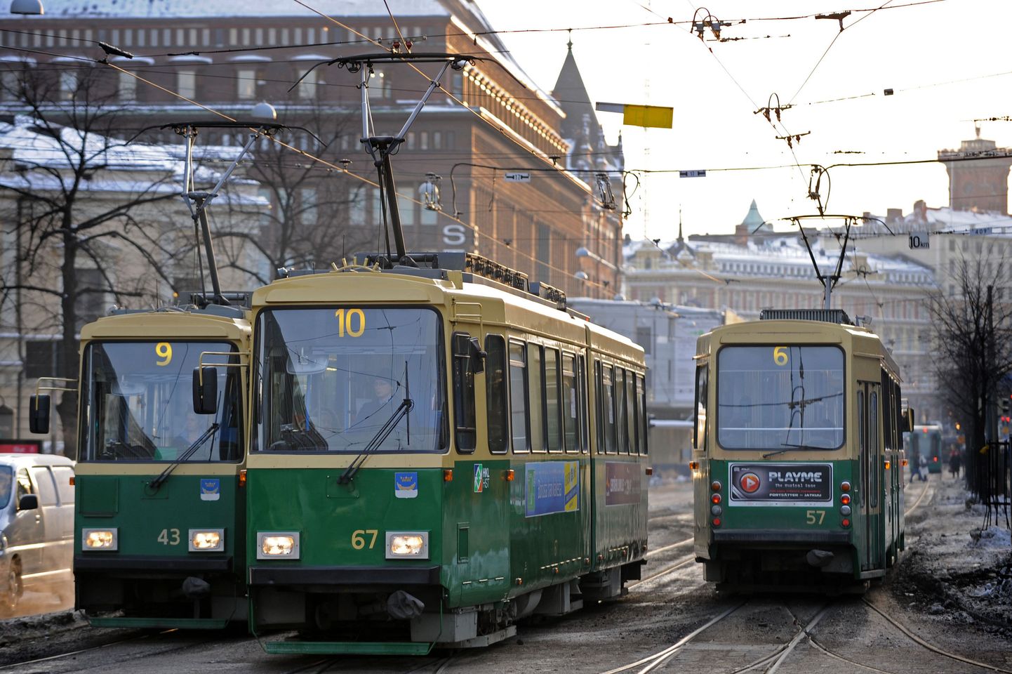 Helsingi trammid.