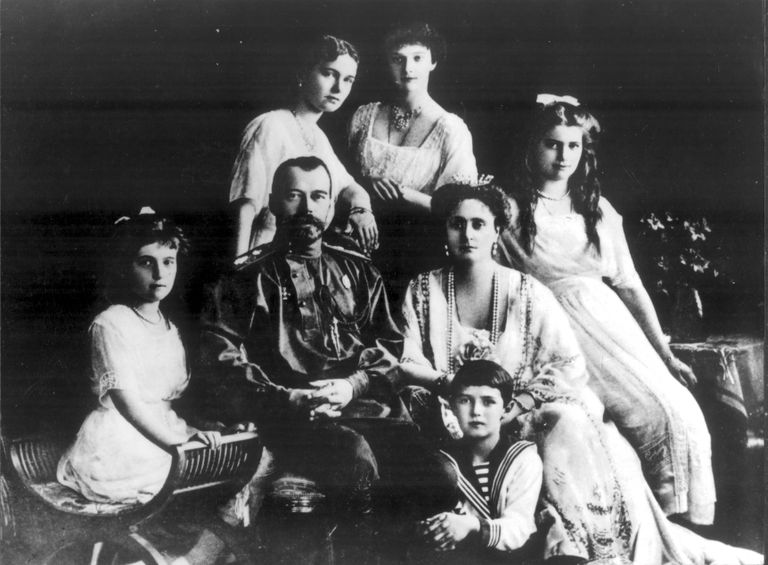 Nikolai II ja ta pere