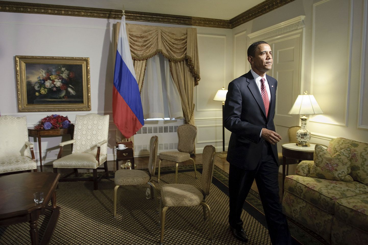 USA president Barack Obama pärast eilset kohtumist Vene kolleegi Dmitri Medvedeviga.
