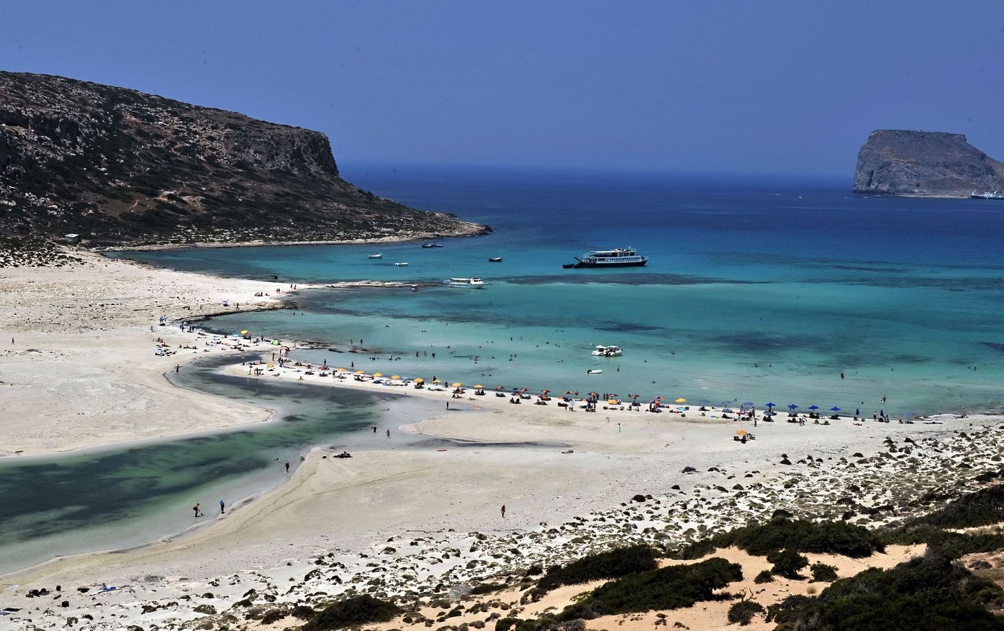 Пляж Крита.