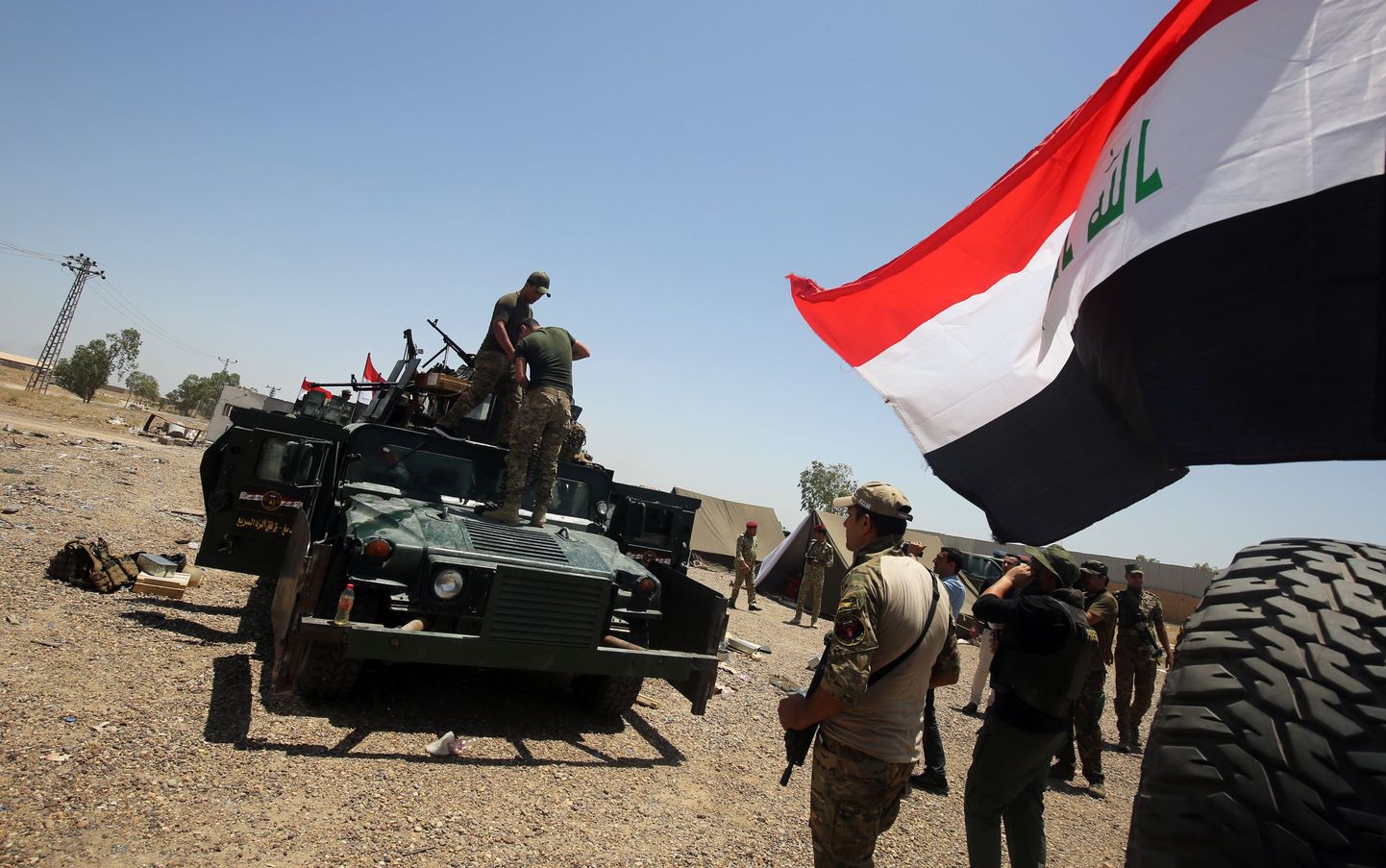 Iraagi julgeolekujõud koonduvad sõjaliseks operatsiooniks Fallujah tagasivallutamiseks IS-ilt