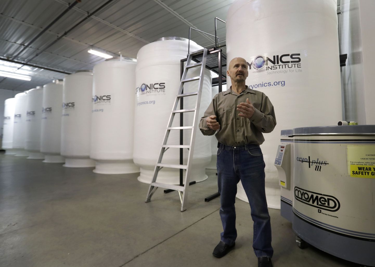 Inimeste külmutamisega tegelev ettevõte Cryonics Institute