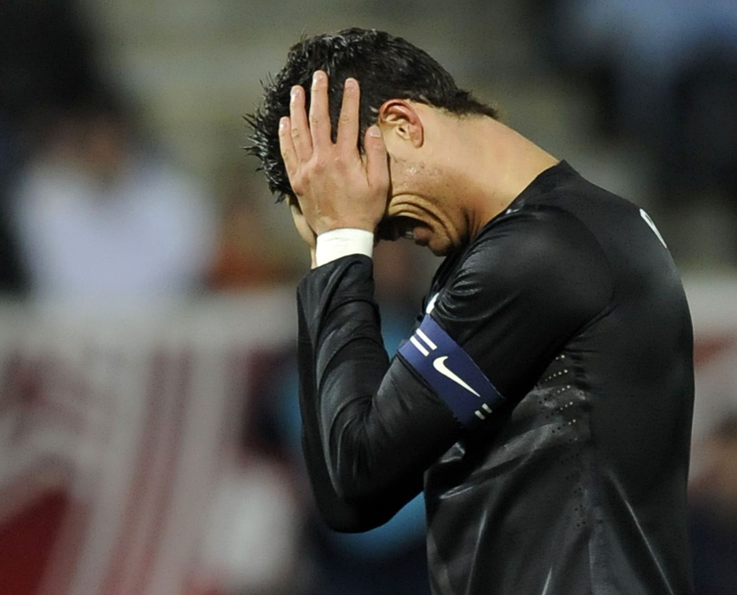 Pettunud Cristiano Ronaldo