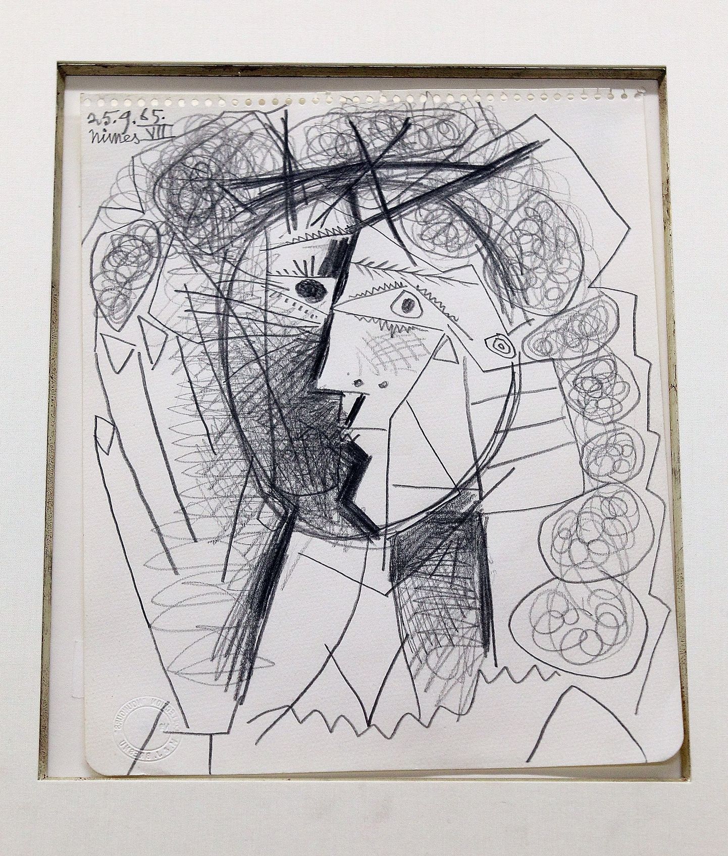 San Francisco galeriist varastatud Pablo Picasso joonistus