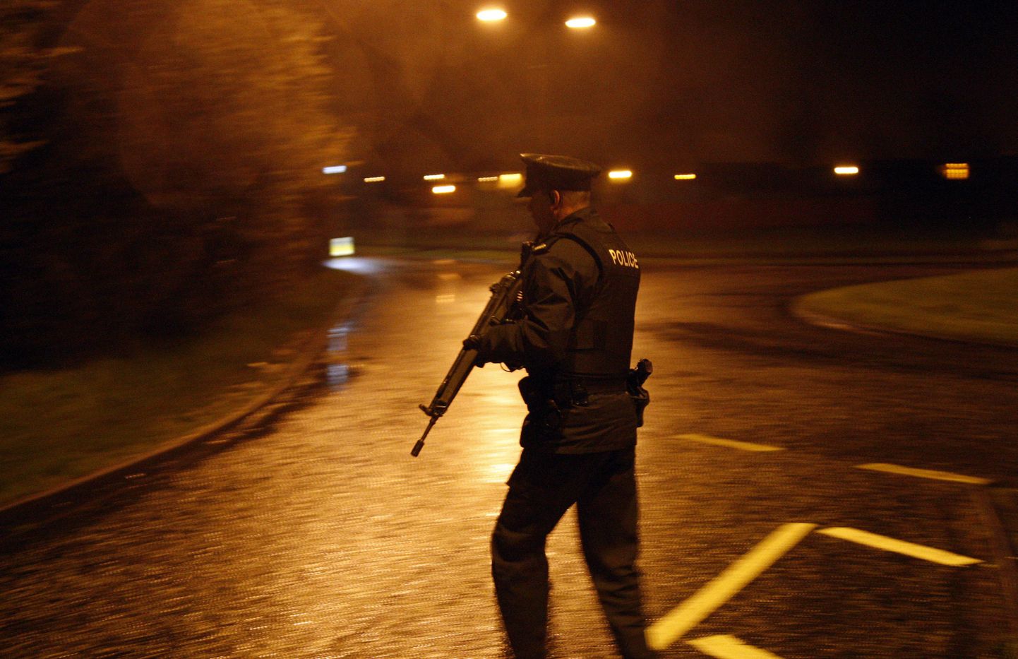 Politseinik Põhja-Iirimaal.
