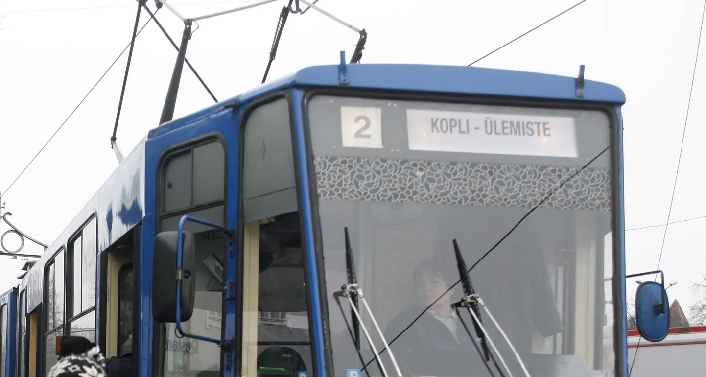 Таллиннский трамвай.