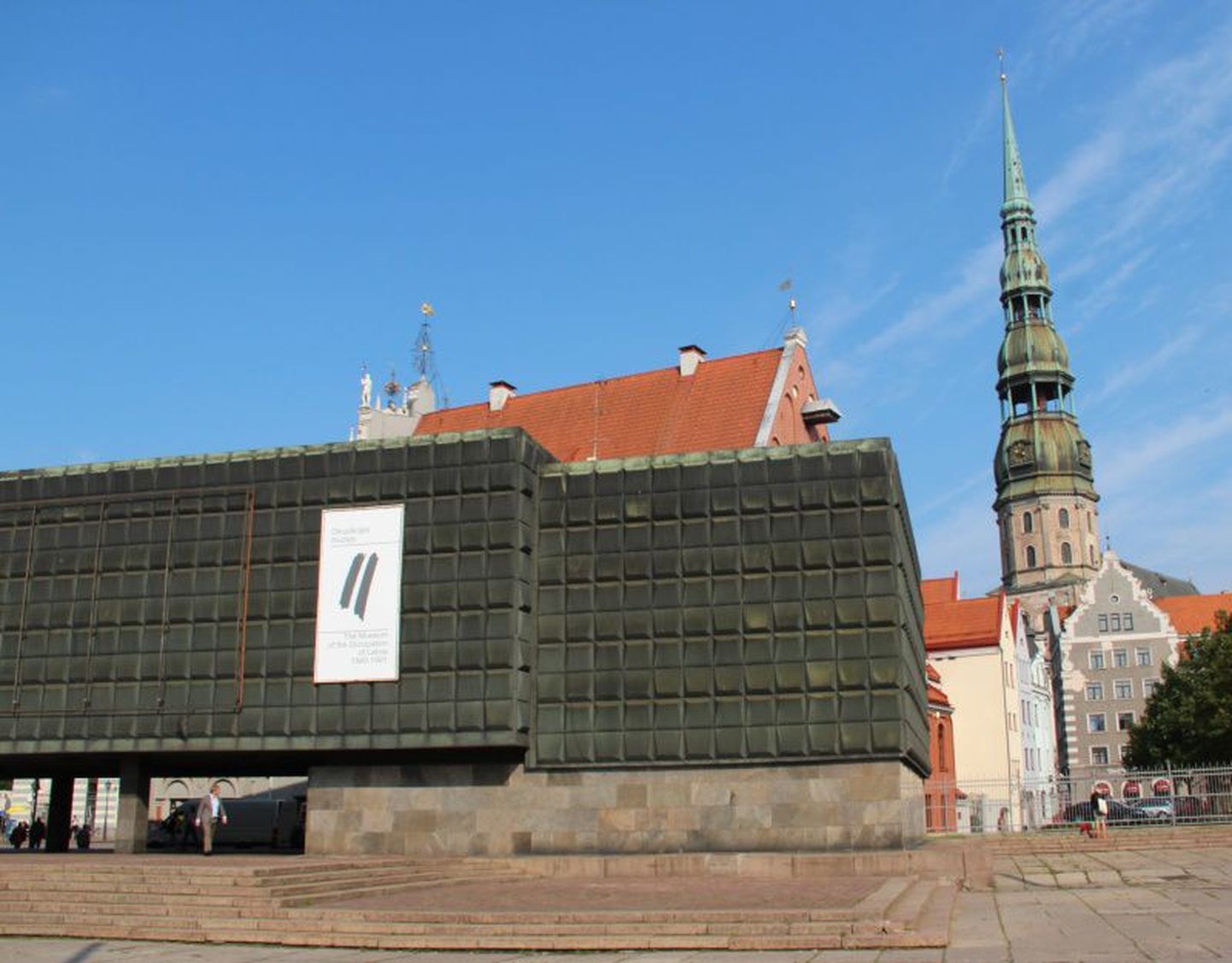 Läti okupatsioonide muuseum asub mugavalt kesklinna turistiteel.