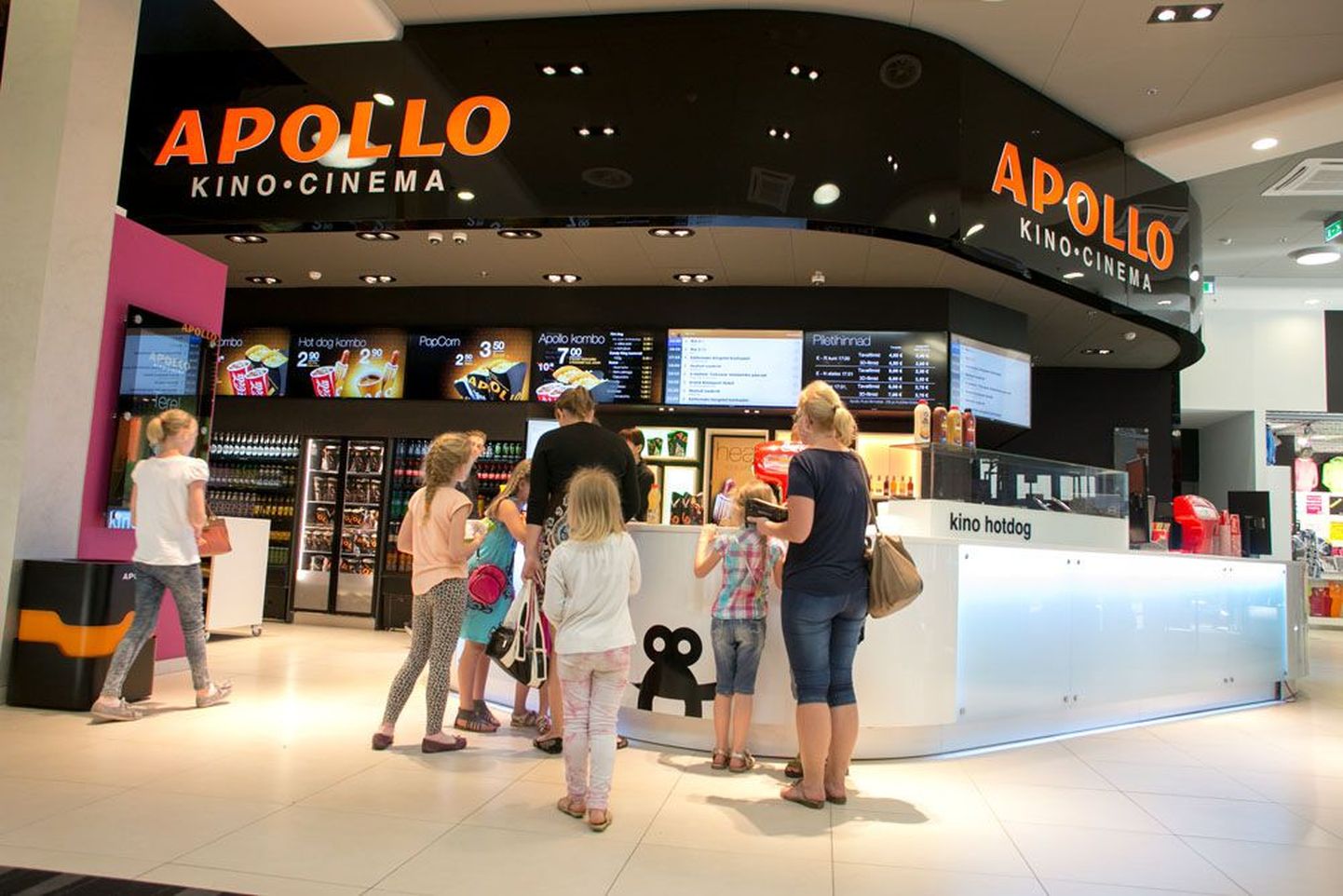 Пярнуский кинотеатр компании Apollo kino.