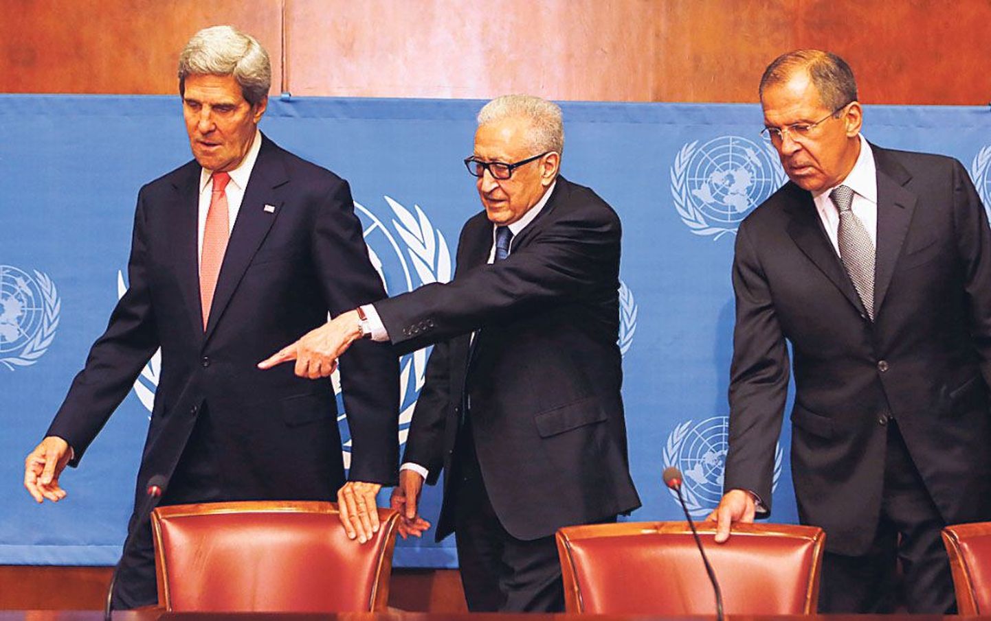 John Kerry (vasakul) ja Sergei Lavrov (paremal) saavutasid Süüria osas kokkuleppe.