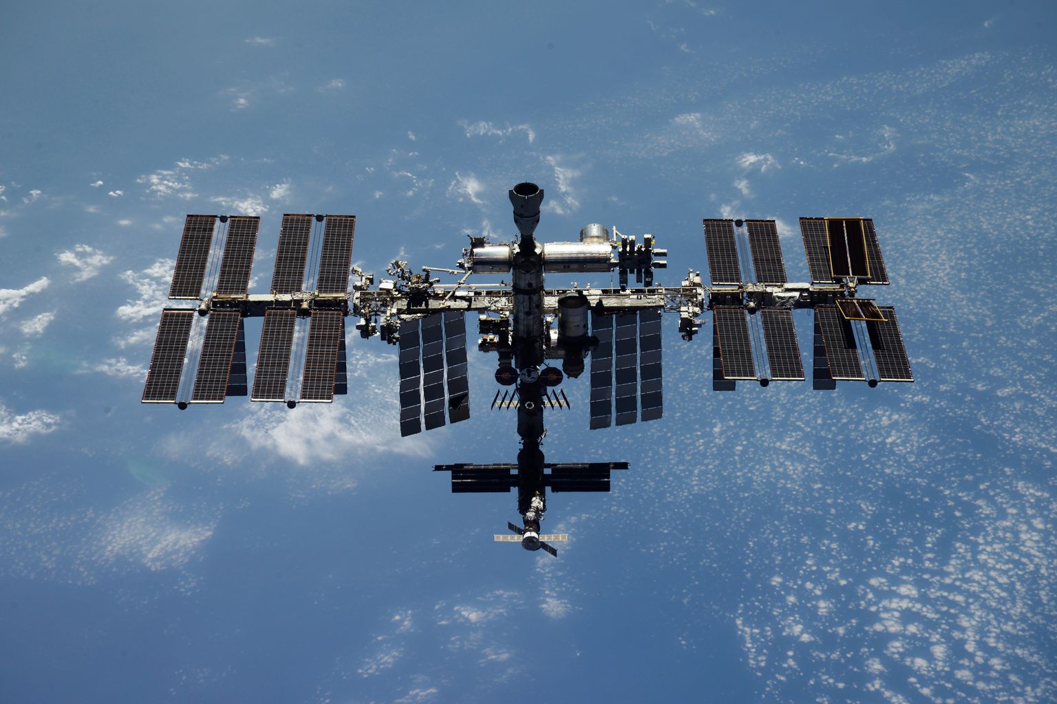 Rahvusvaheline kosmosejaam (ISS).