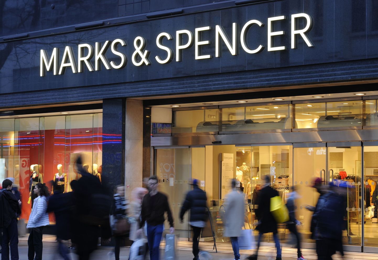 Marks & Spenceri pood Londonis.