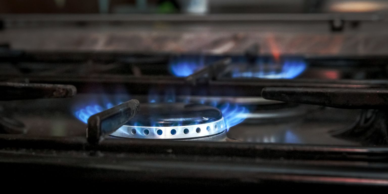 Газовая плита. Снимок иллюстративный.