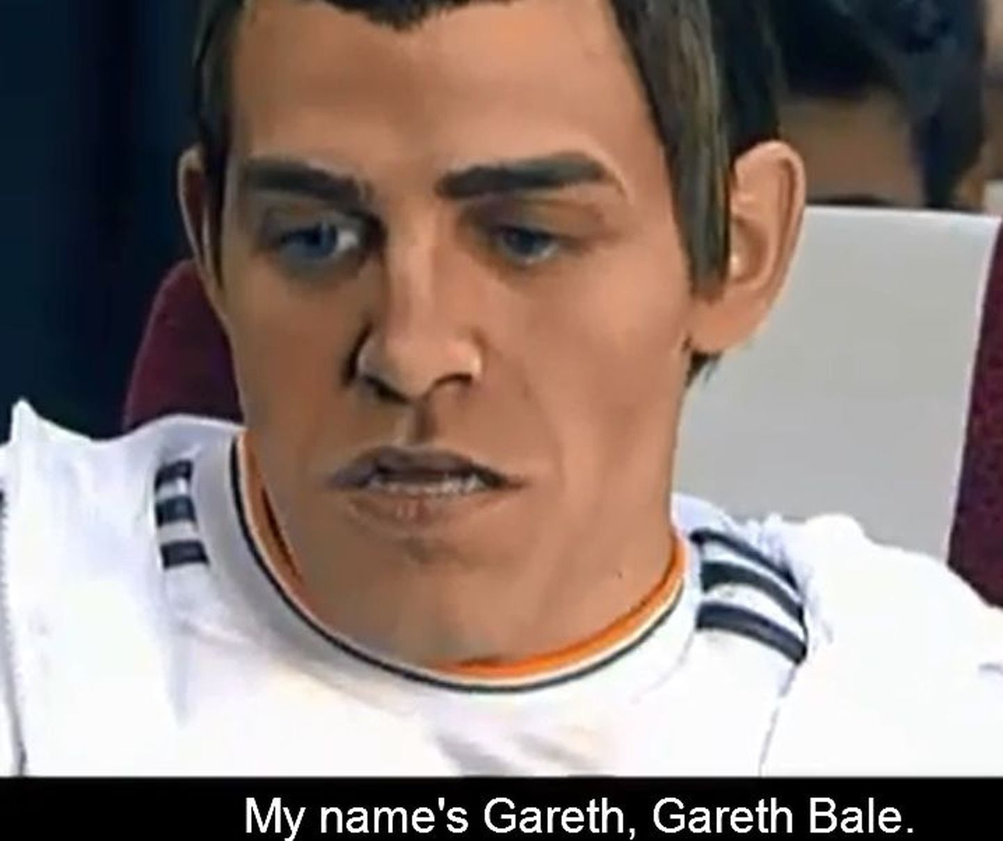 Kataloonia telekanali sketš, kus pilatakse Gareth Bale'i.