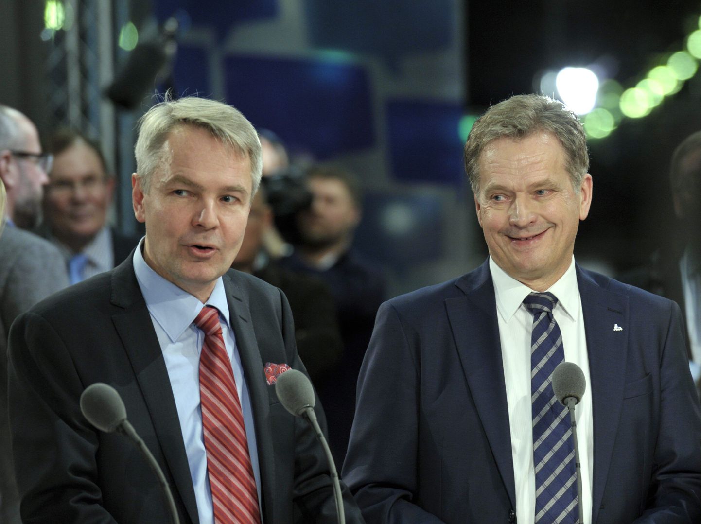 Soome presidendivalimiste teises ringis astuvad vastakuti Pekka Haavisto ja Sauli Niinistö.