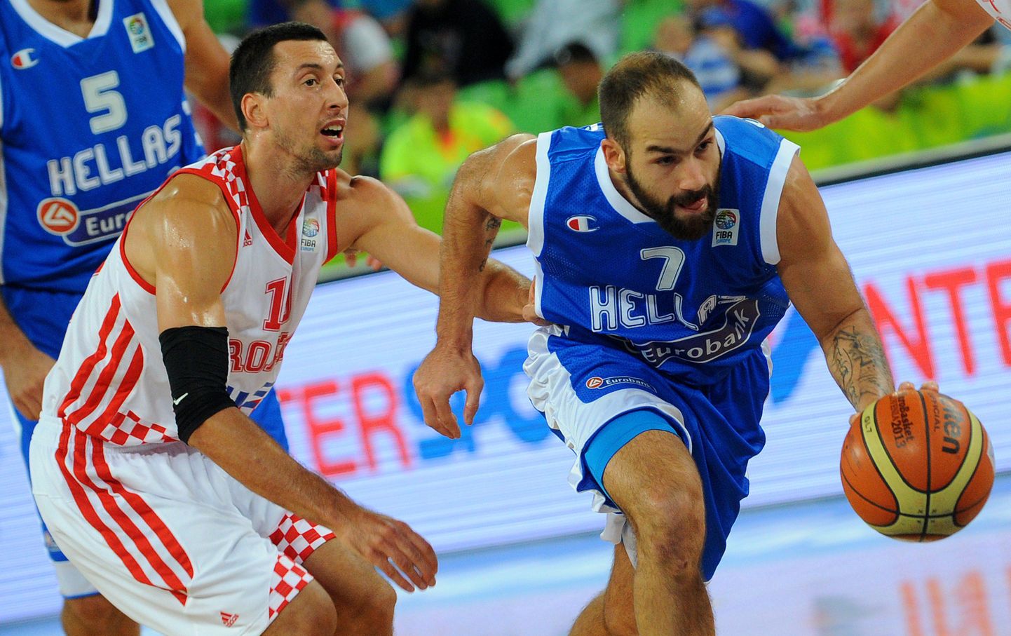 Vassilis Spanoulis (paremal) ei suutnud Kreekat veerandfinaali viia.