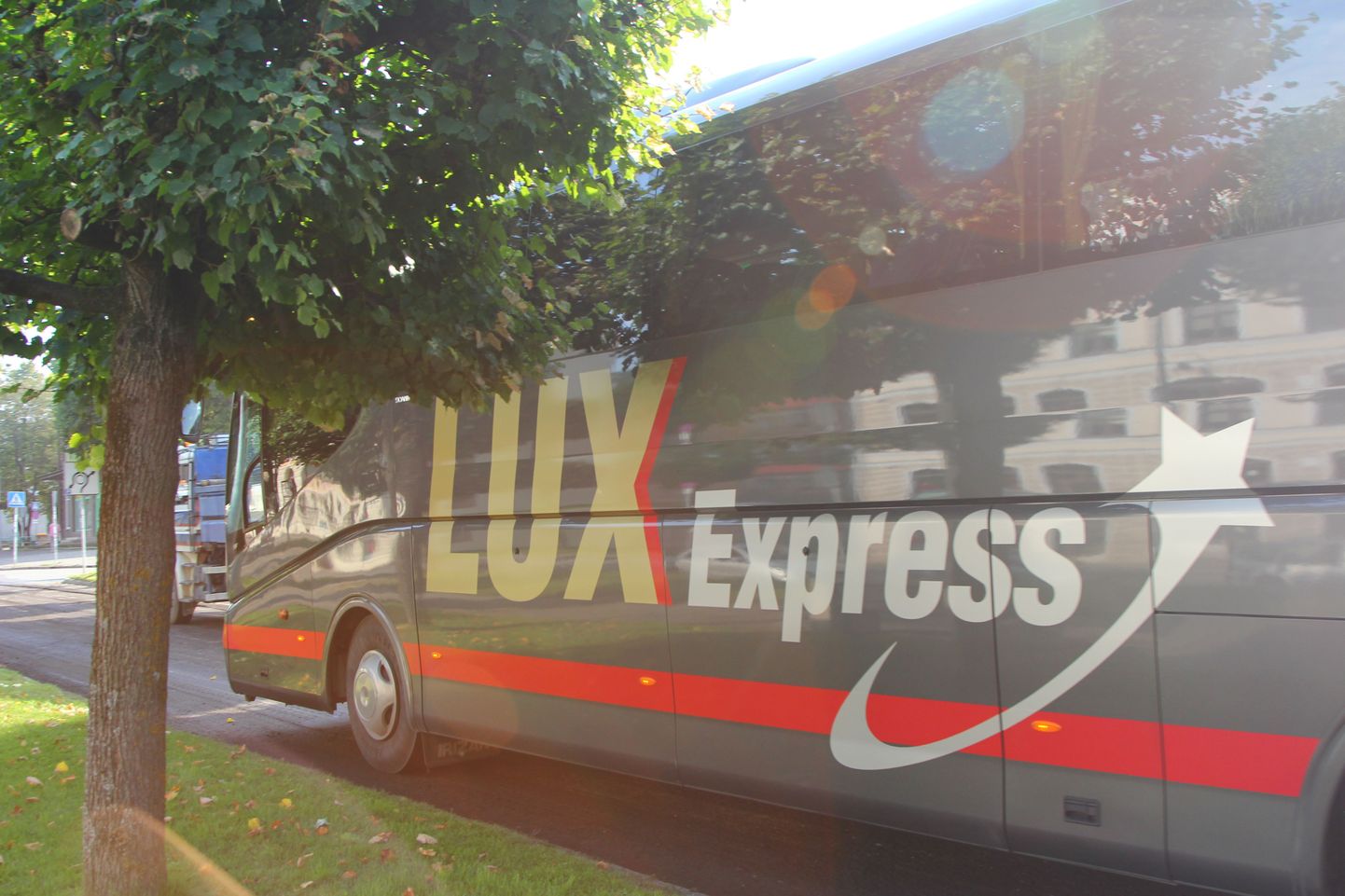 Lux Express buss.
