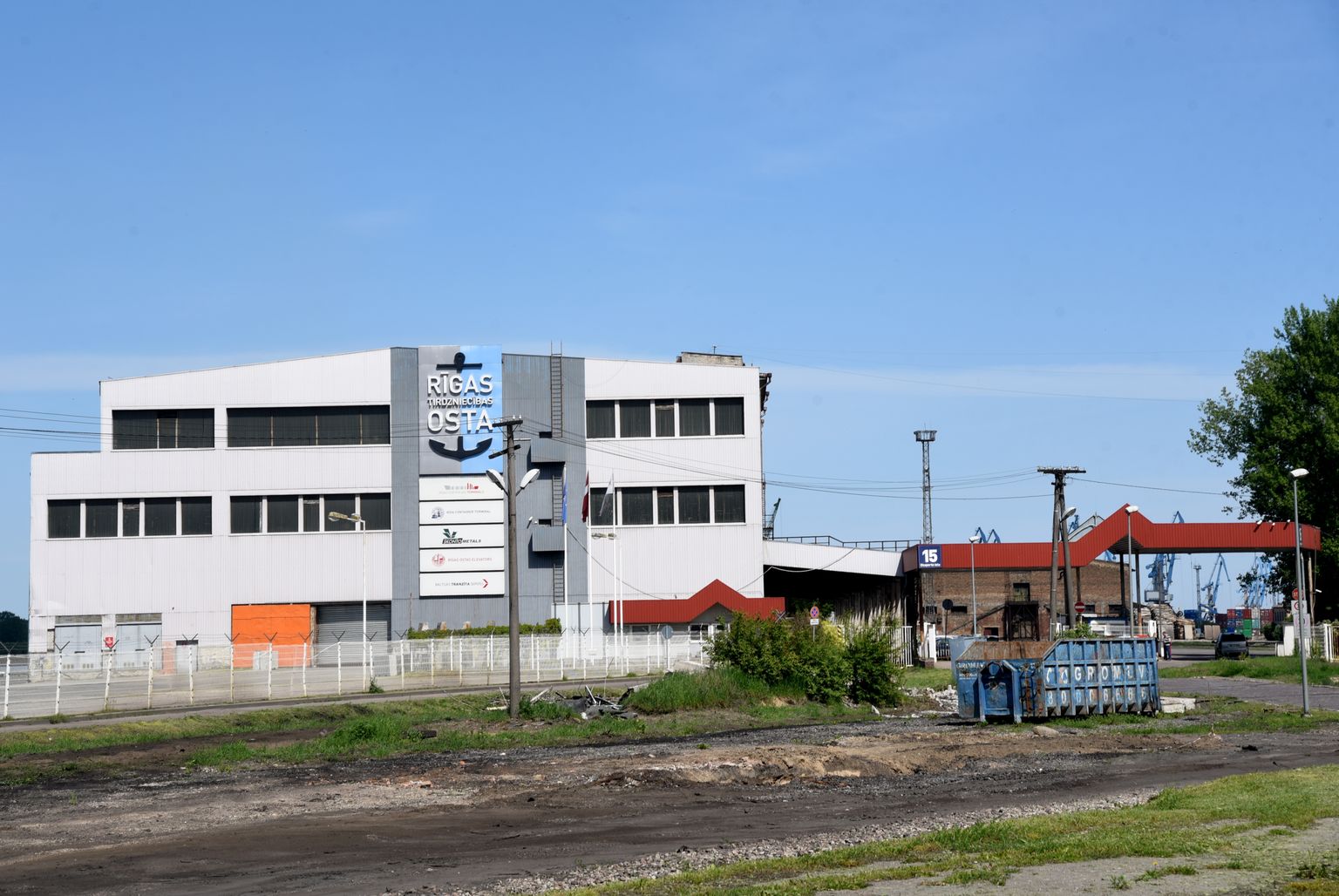 Rīgas tirdzniecības osta.