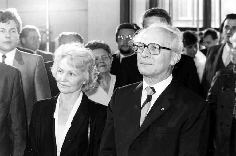 Erich Honecker ja Margot Honecker