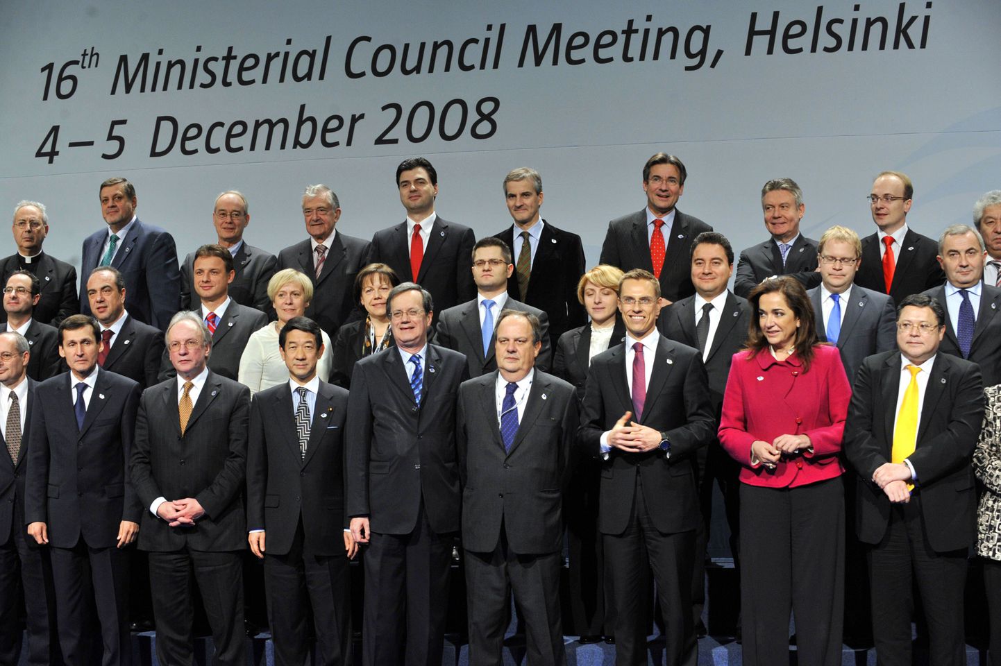 OSCE välisministrite nõukogu Helsingis.
