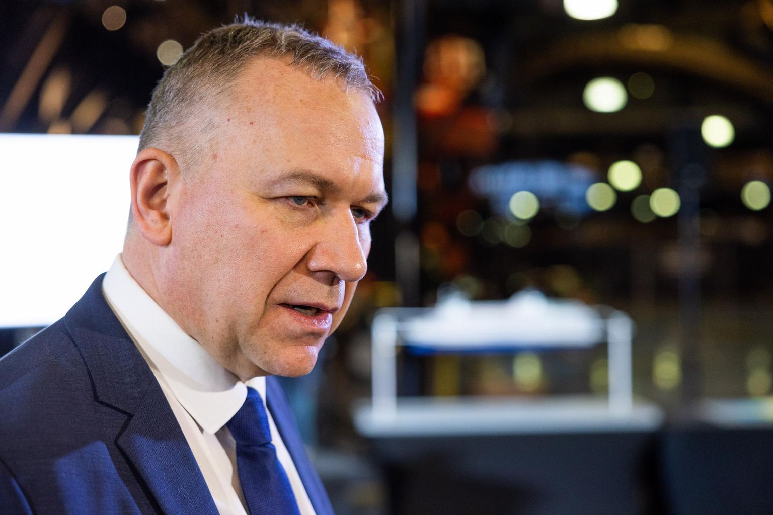 Pildil Eesti ohutusjuurdluse keskuse juhataja Rene Arikas.