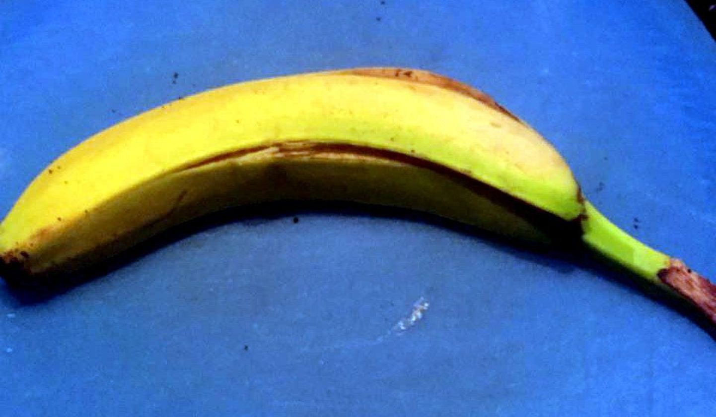 Väljast nägi banaan välja nagu iga teine.