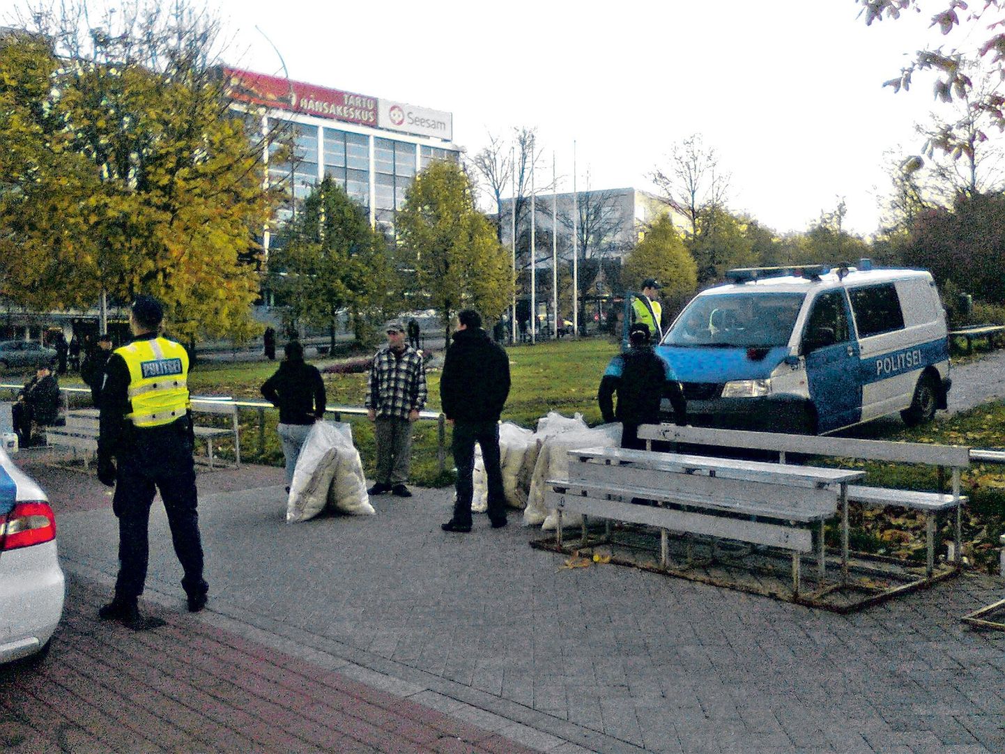 Тартуская полиция устроила облаву на цыган.