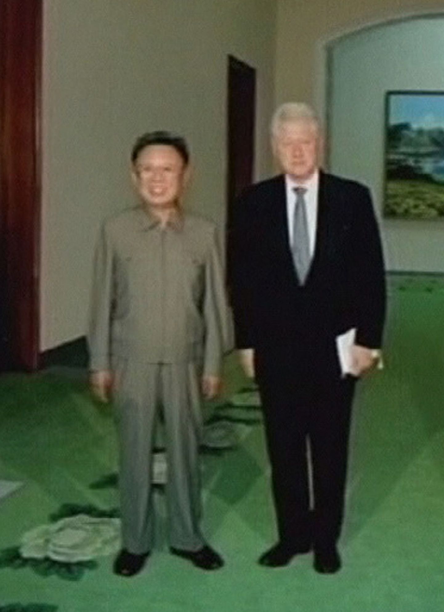 Kim Jong-il ja Bill Clinton