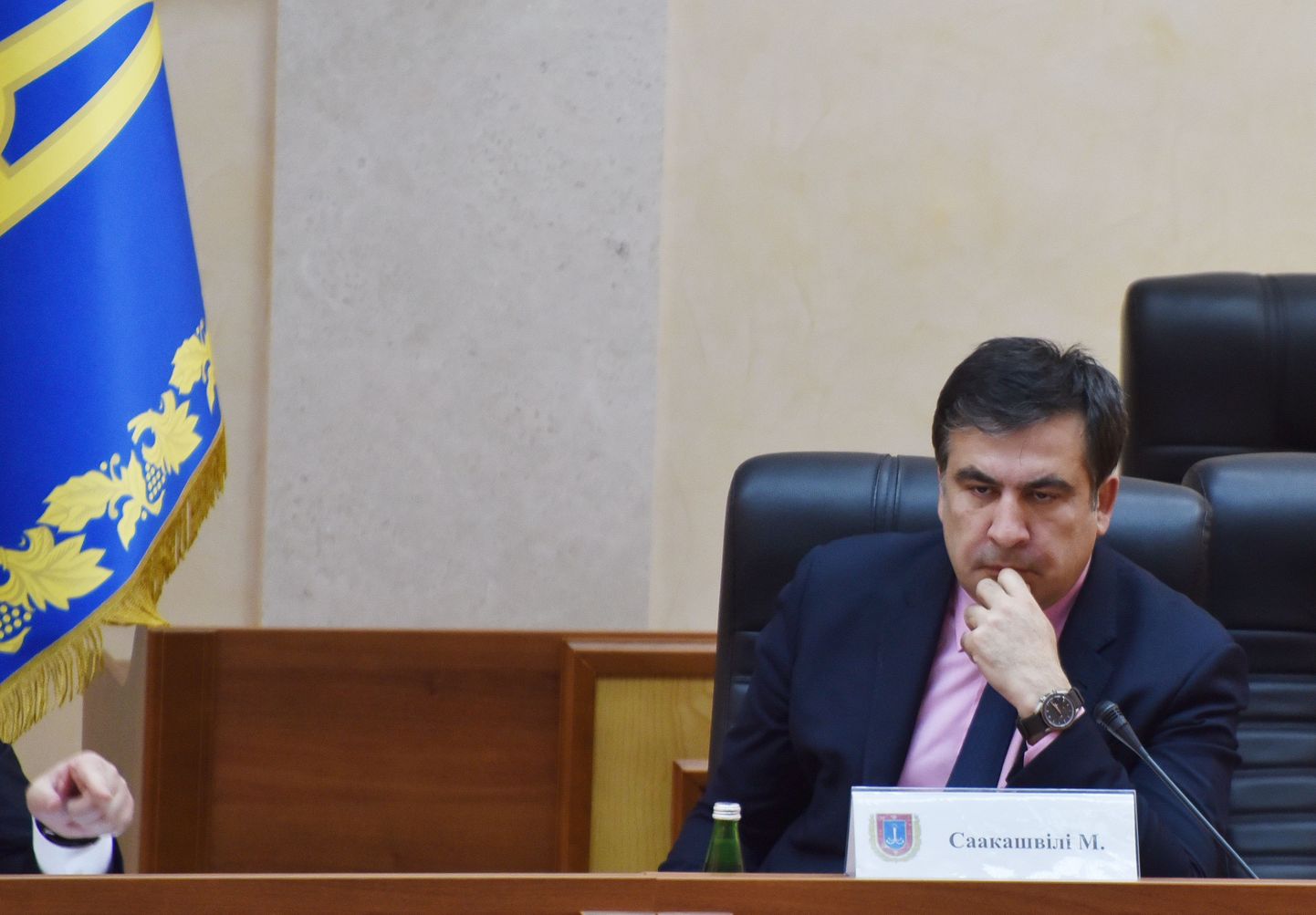 Endine Gruusia president, nüüdne Odessa kuberner Mihheil Saakašvili