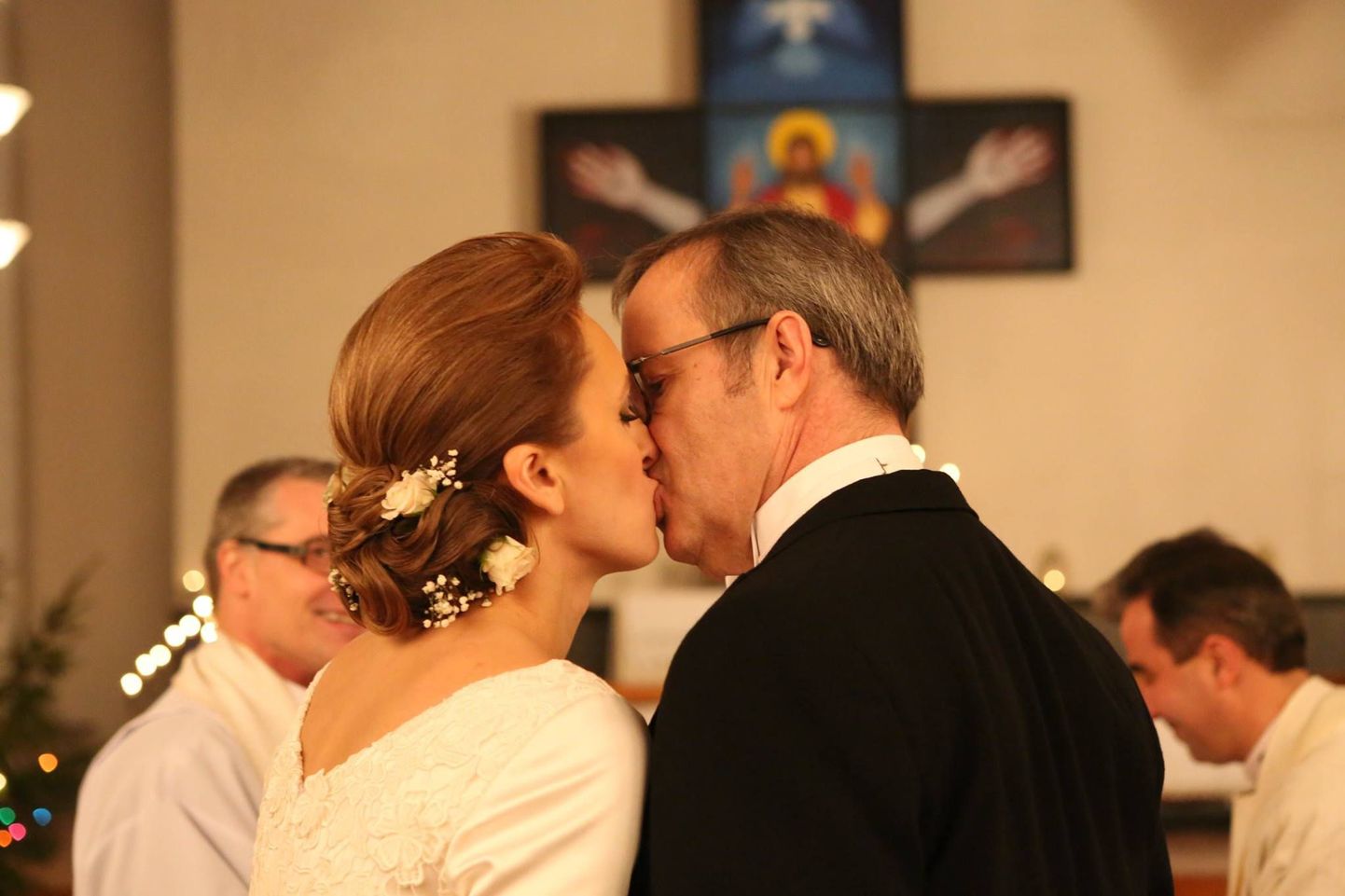 President Toomas Hendrik Ilves ja Ieva Ilves abiellusid Halliste kirikus.
