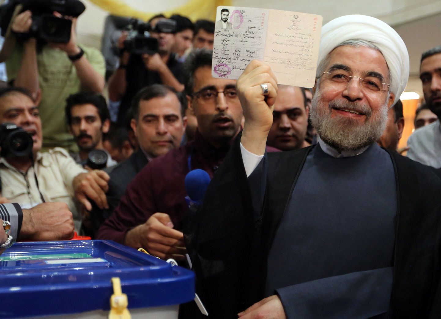Iraani presidendikandidaat Hassan Rowhani