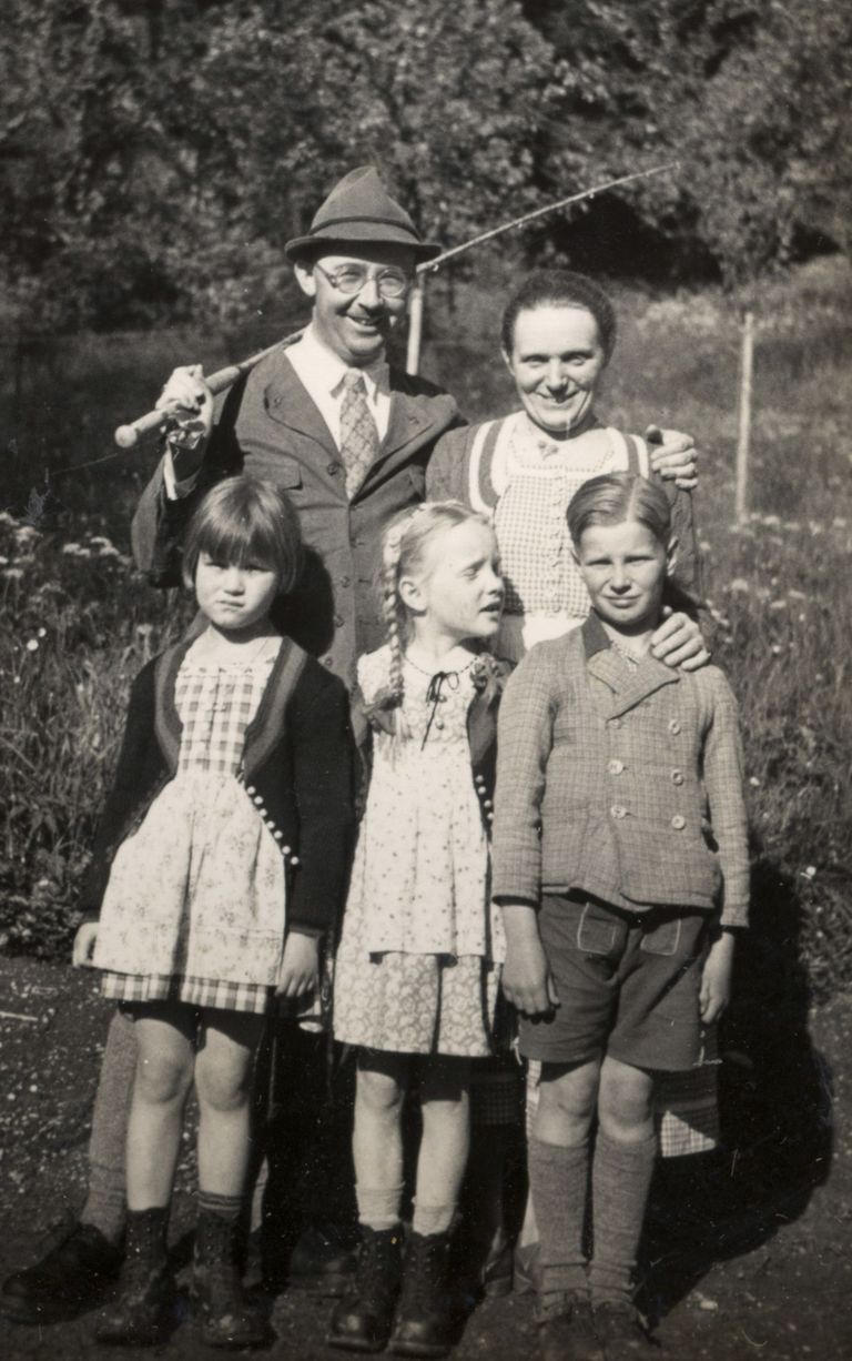 Heinirch Himmler naise ja lastega. Allikas: Scanpix