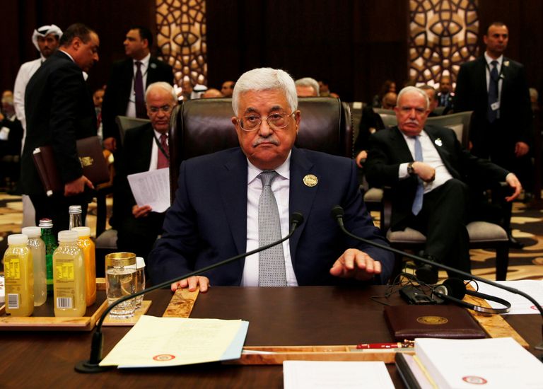 Palestiina president Mahmoud Abbas.