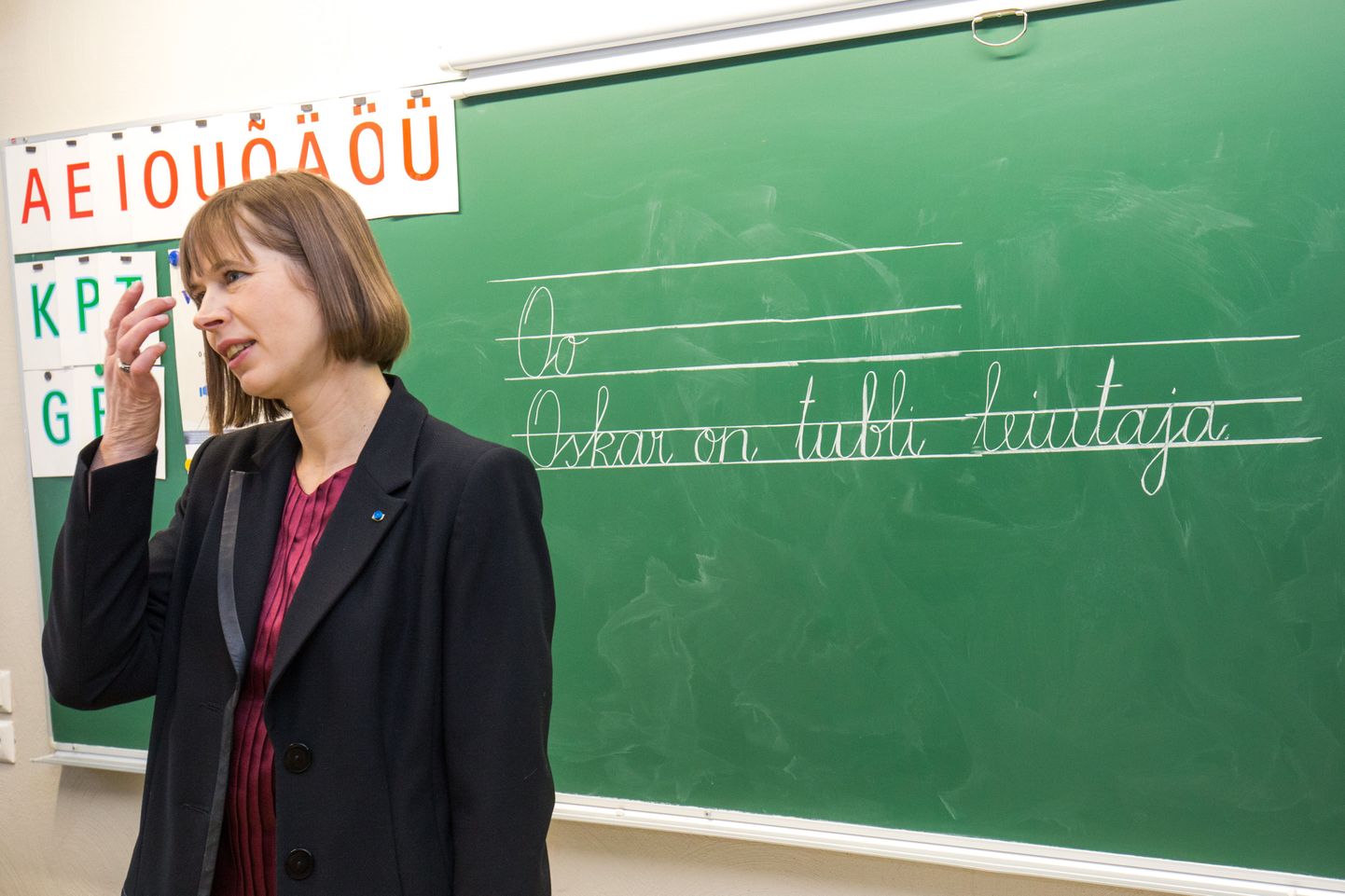 Kersti Kaljulaid Järvamaa koolis