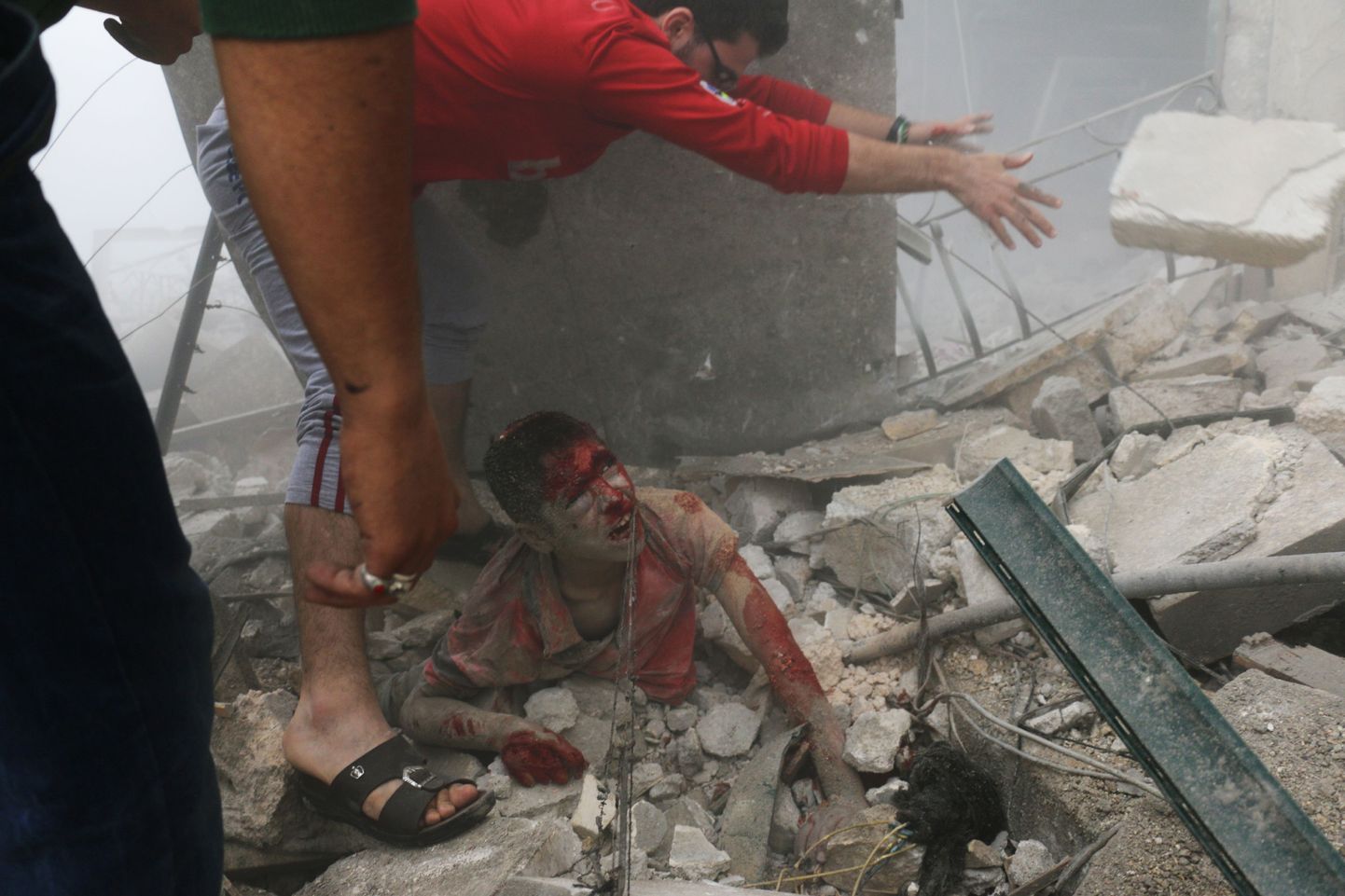 10. septembri õhurünnaku ohvrid Süürias.