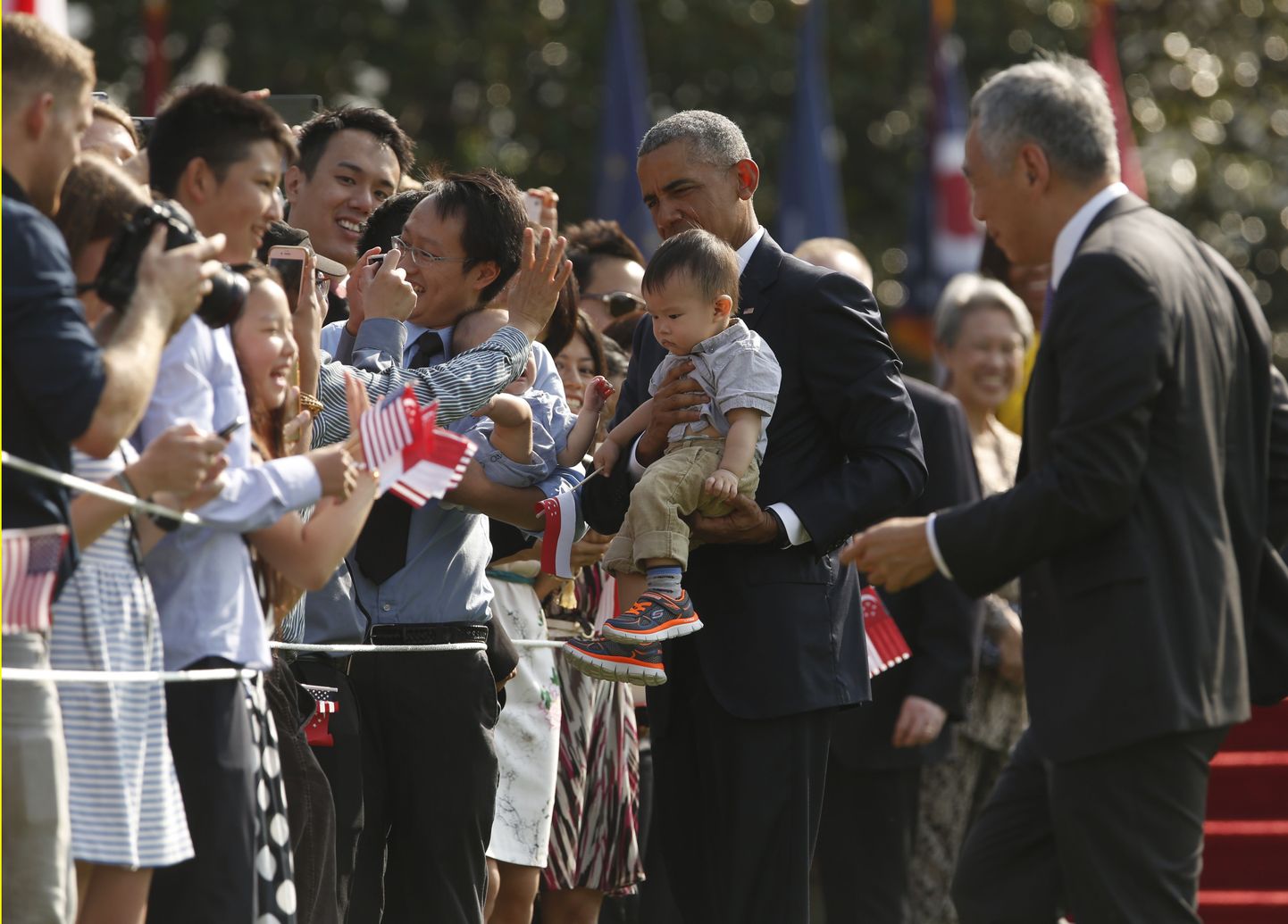 Barack Obama lapsega
