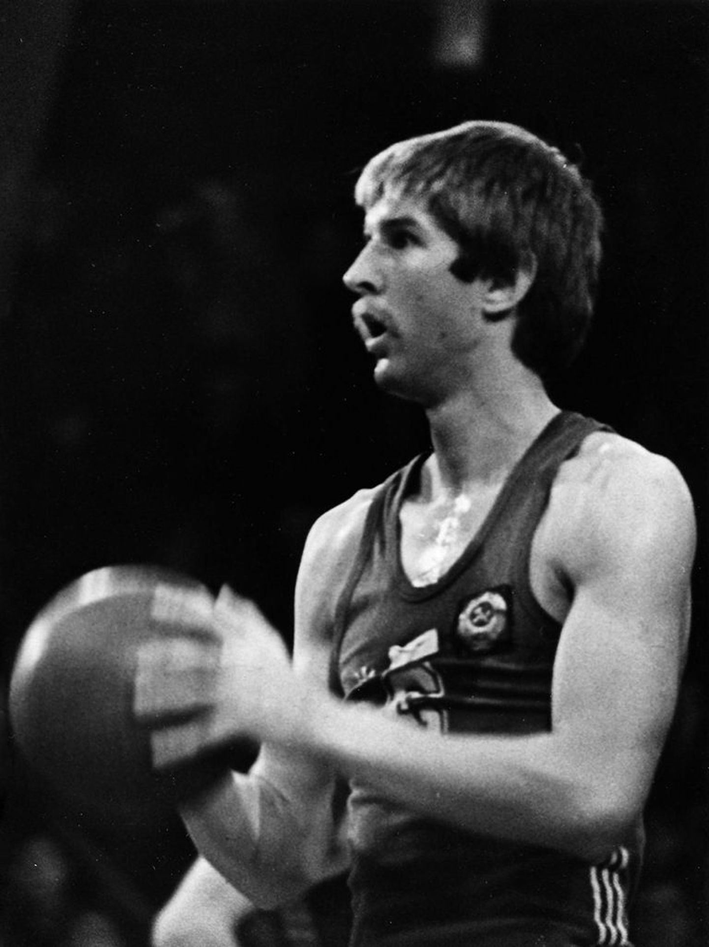 Хейно Энден в период выступления за сборную СССР.