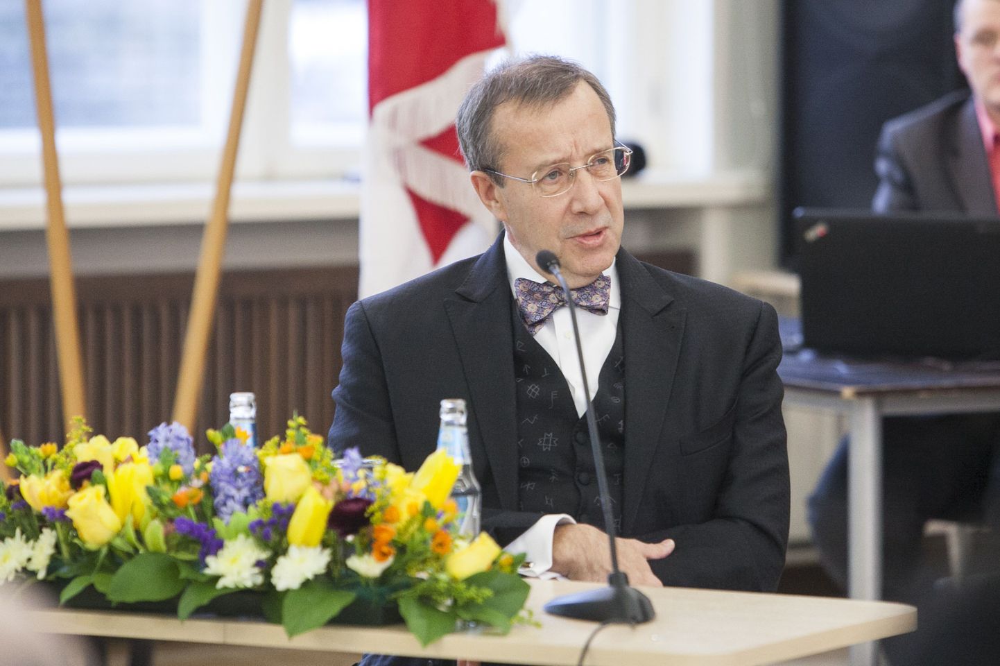 President Toomas hendrik Ilves.