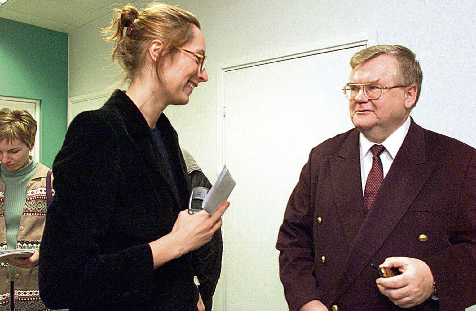 Oh aegu ammuseid! Evelyn Sepp ja Edgar Savisaar üheksa aastat tagasi.