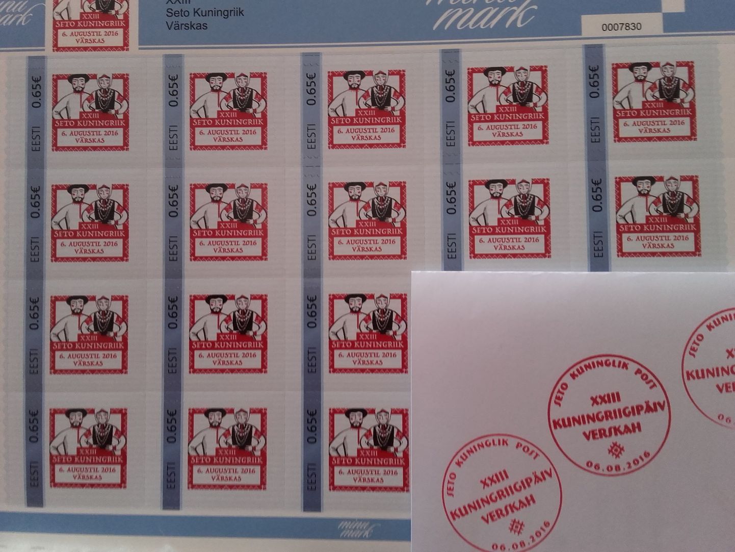 Seto Kuningriigi postmarki saab soetada vaid 6. augustil