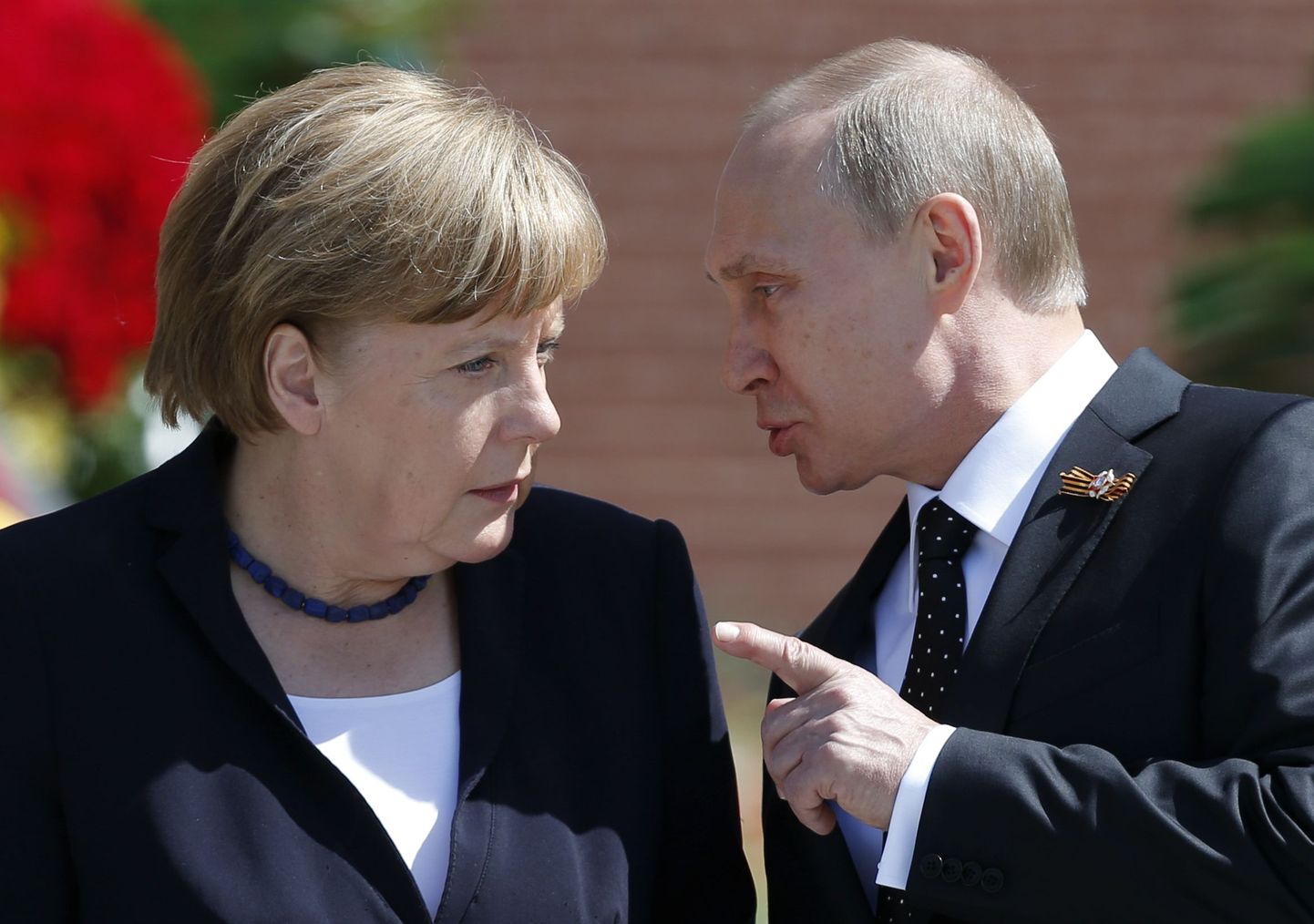 Saksamaa liidukantsler Angela Merkel ja Vene riigipea Vladimir Putin.